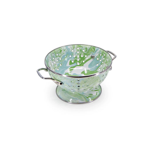 MM24 - Modern Monet Petite Colander - Golden Rabbit Enamelware