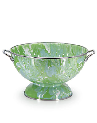 MM25 - Modern Monet Large Colander - Golden Rabbit Enamelware