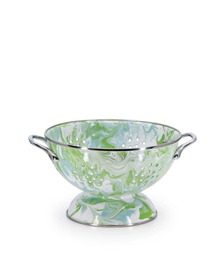 MM27 - Modern Monet Medium Colander - Golden Rabbit Enamelware