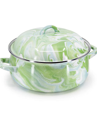 MM31 - Modern Monet Dutch Oven - Golden Rabbit Enamelware