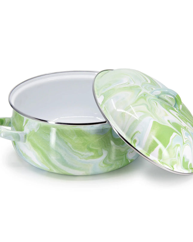 MM31 - Modern Monet Dutch Oven - Golden Rabbit Enamelware
