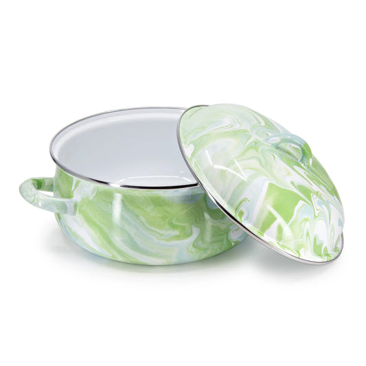 MM31 - Modern Monet Dutch Oven - Golden Rabbit Enamelware