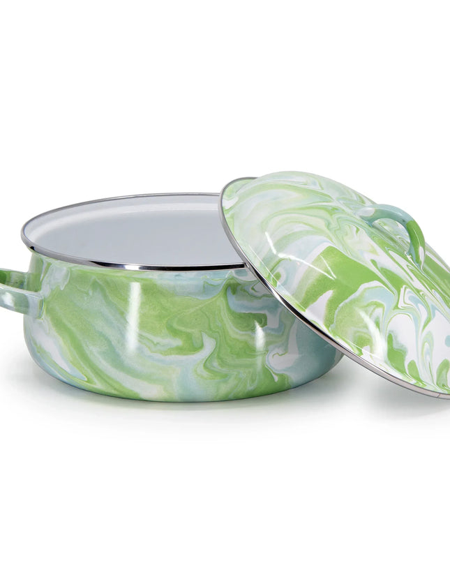 MM31 - Modern Monet Dutch Oven - Golden Rabbit Enamelware