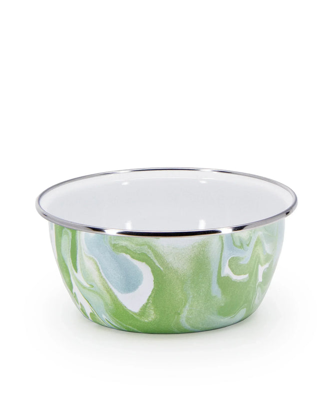 MM61S4 - Modern Monet Salad Bowls - Set of 4 - Golden Rabbit Enamelware