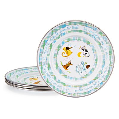 NR11S4 - Set of 4 Nursery Rhyme Child Plates - Image