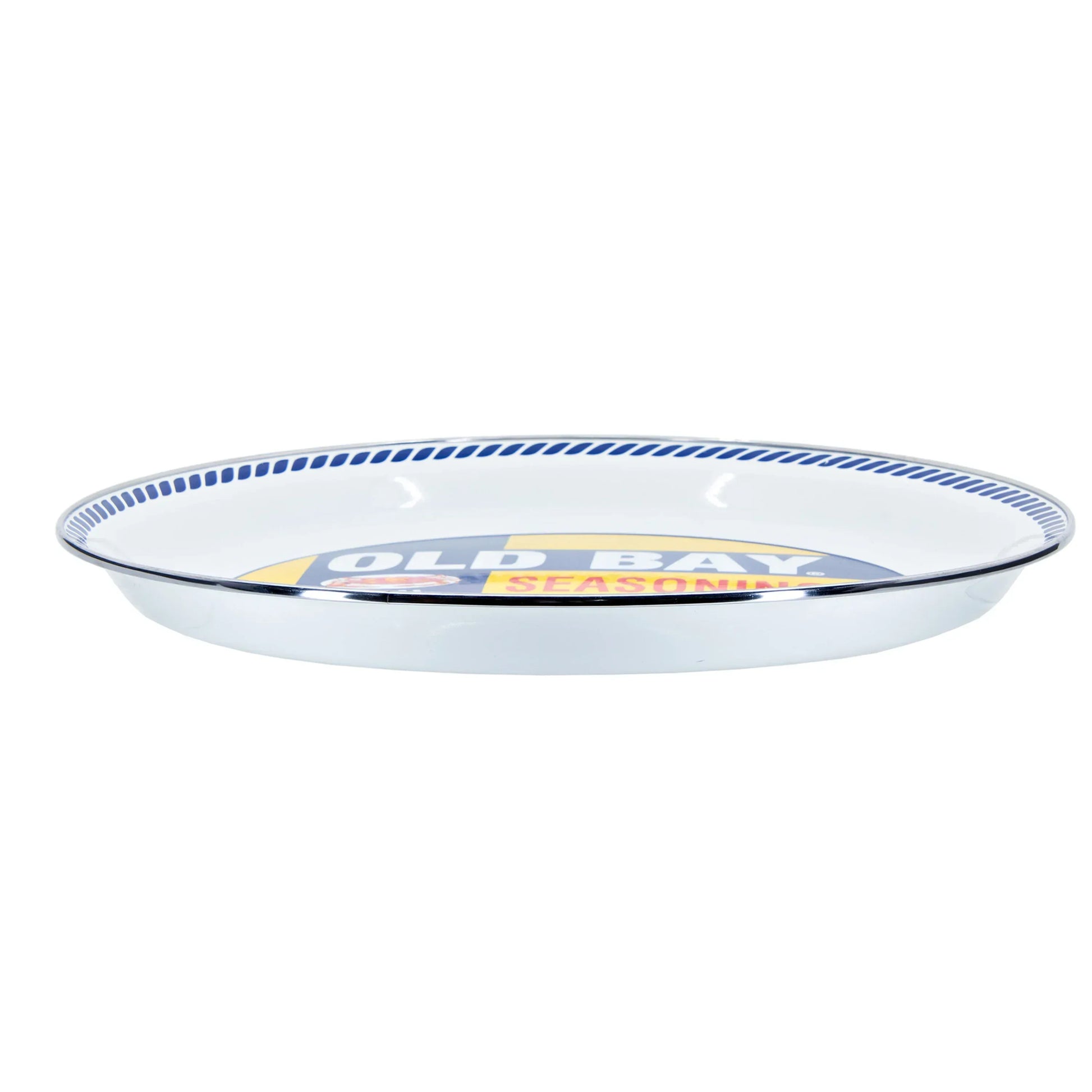 OB21 - Old Bay Medium Tray - Golden Rabbit Enamelware