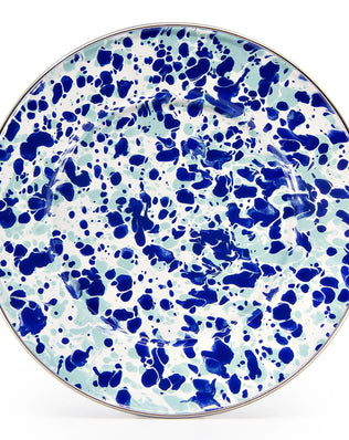 OC11S4 - Ocean Swirl Sandwich Plates - Set of 4 - Golden Rabbit Enamelware