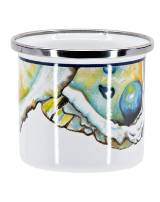 OY23S4 - Oyster Shooters - Set of 4 - Golden Rabbit Enamelware