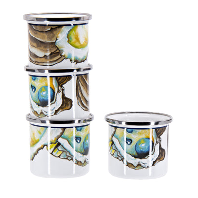 OY23S4 - Set of 4 Oyster Shooters - Image