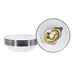 OY59S6 - Oyster Tasting Dishes - Set of 6  1