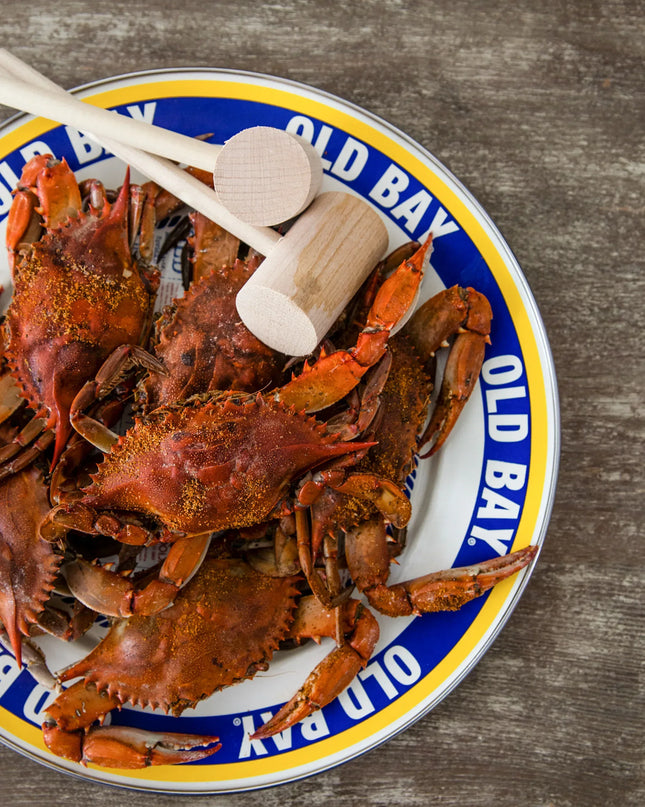 OB26S2 - Old Bay Chargers - Set of 2 - Golden Rabbit Enamelware