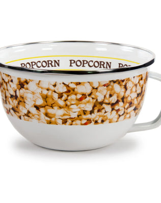 PP35S4 - Popcorn Sharing Bowls - Set of 4 - Golden Rabbit Enamelware