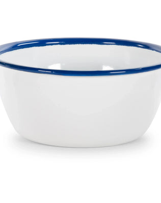 RCW93 - Cobalt Rolled Rim Bowls - Set of 4 - Golden Rabbit Enamelware