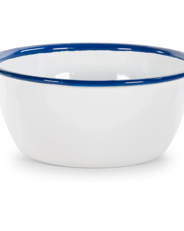 RCW93 - Cobalt Rolled Rim Bowls - Set of 4 - Golden Rabbit Enamelware