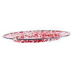 RD06 - Red Swirl Oval Platter - ImageAlt2