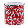 Red Swirl Utensil Holder