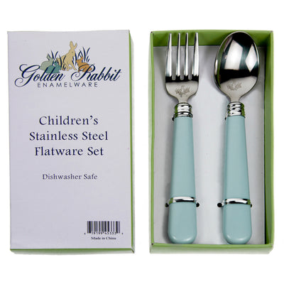 RE45 - Robin's Egg Flatware Set  Primary Image