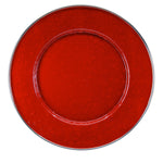 RR11S4 - Set of 4 Solid Red Sandwich Plates   AltImage2