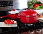 RR31 - Solid Red Dutch Oven - ImageAlt5
