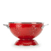Solid Red Large Colander