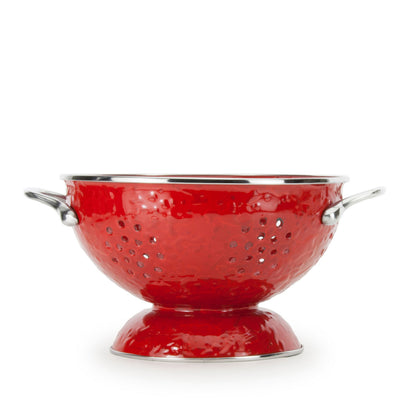 RR25 - Solid Red Large Colander - Image