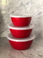 RR30 - Solid Red Nesting Bowls - ImageAlt5