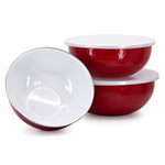 RR54 - Solid Red Mixing Bowls - ImageAlt2