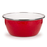 RR61S4 - Set of 4 Solid Red Salad Bowls - ImageAlt2