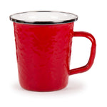 RR66S4 - Set of 4 Solid Red Latte Mugs - ImageAlt2