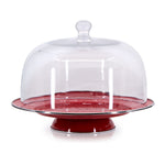 RR76 - Solid Red Cake Plate - ImageAlt2