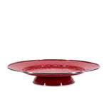 RR76 - Solid Red Cake Plate - Image