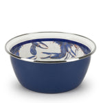 SE61S4 - Set of 4 Blue Crab Salad Bowls   AltImage2