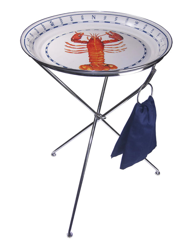 TB70 - Stainless Steel Table Base - Golden Rabbit Enamelware