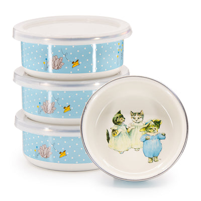 TKM60S4 - Set of 4 Tom Kitten Child Bowls - Image
