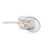 TP19 - Taupe Swirl Sauce Pan - ImageAlt2
