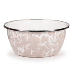 TP61S4 - Set of 4 Taupe Swirl Salad Bowls - ImageAlt2