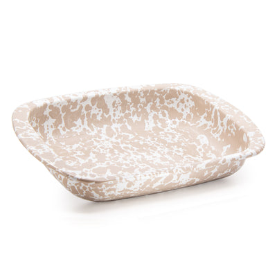 TP78 - Taupe Swirl Baking Pan - Image