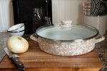 TP80 - Taupe Swirl Large Saute Pan - ImageAlt5