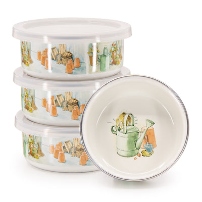 WC60S4 - Set of 4 Peter & the Watering Can Child Bowls - Image