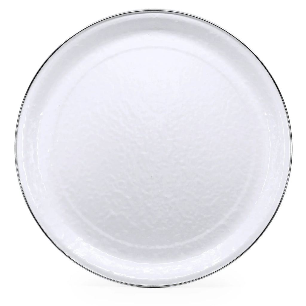 White Solid Large Tray