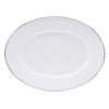Solid Oval Platter, White