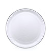 White Solid Medium Tray