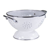 White Solid Medium Colander