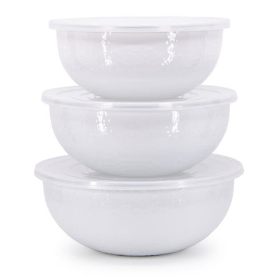 WW54 - White Mixing Bowls  Primary Image