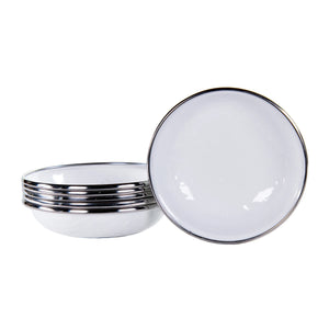 WW59S6 - Solid White Tasting Dishes - Set of 6  1
