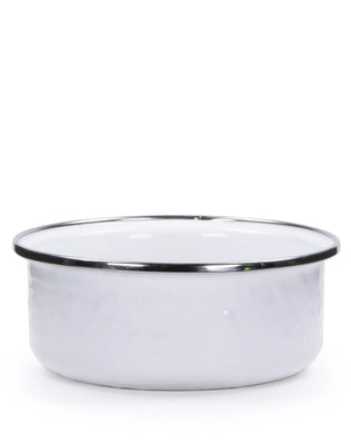 WW60S4 - White Solid 14 oz Soup Bowls - Set of 4 - Golden Rabbit Enamelware